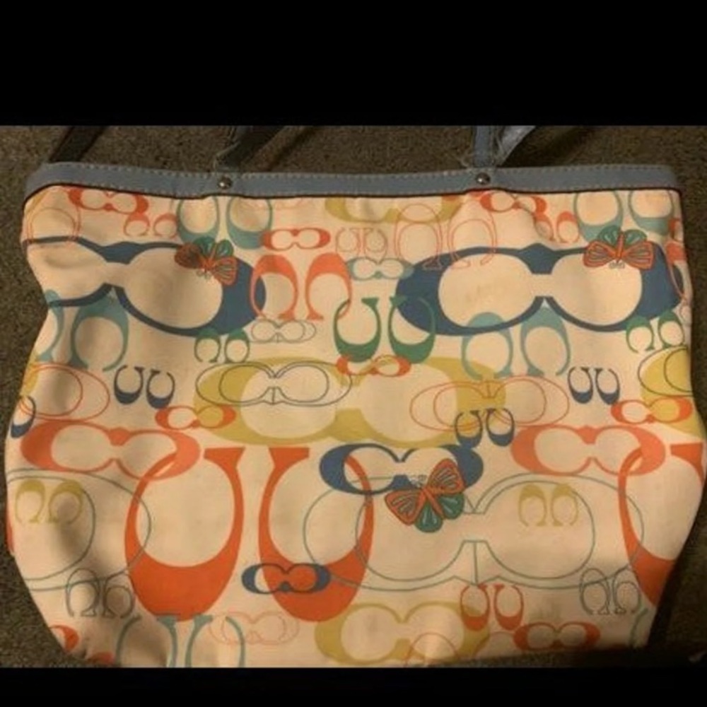 Limited edition coach purse